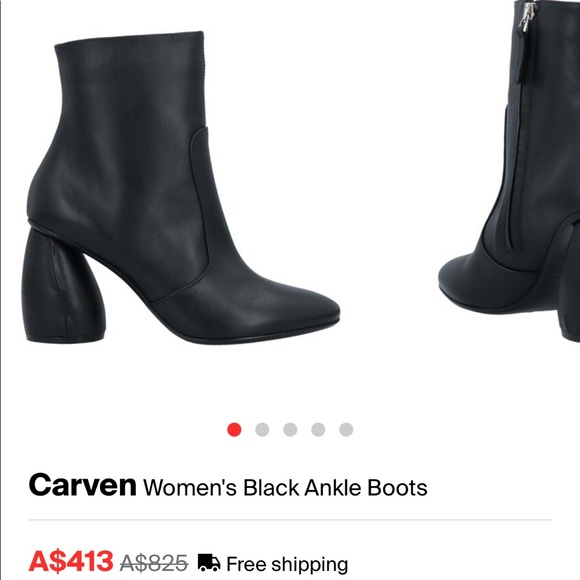 STUNNING Carven Suede Ankle Boots 🤩 - Size 5.5 (36) - Picture 7 of 9